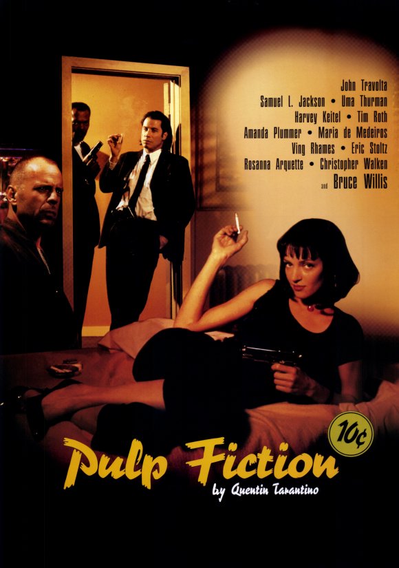 Pulp Fiction (1994) เขย่าชีพจรเกินเดือด ดูหนังออนไลน์ HD