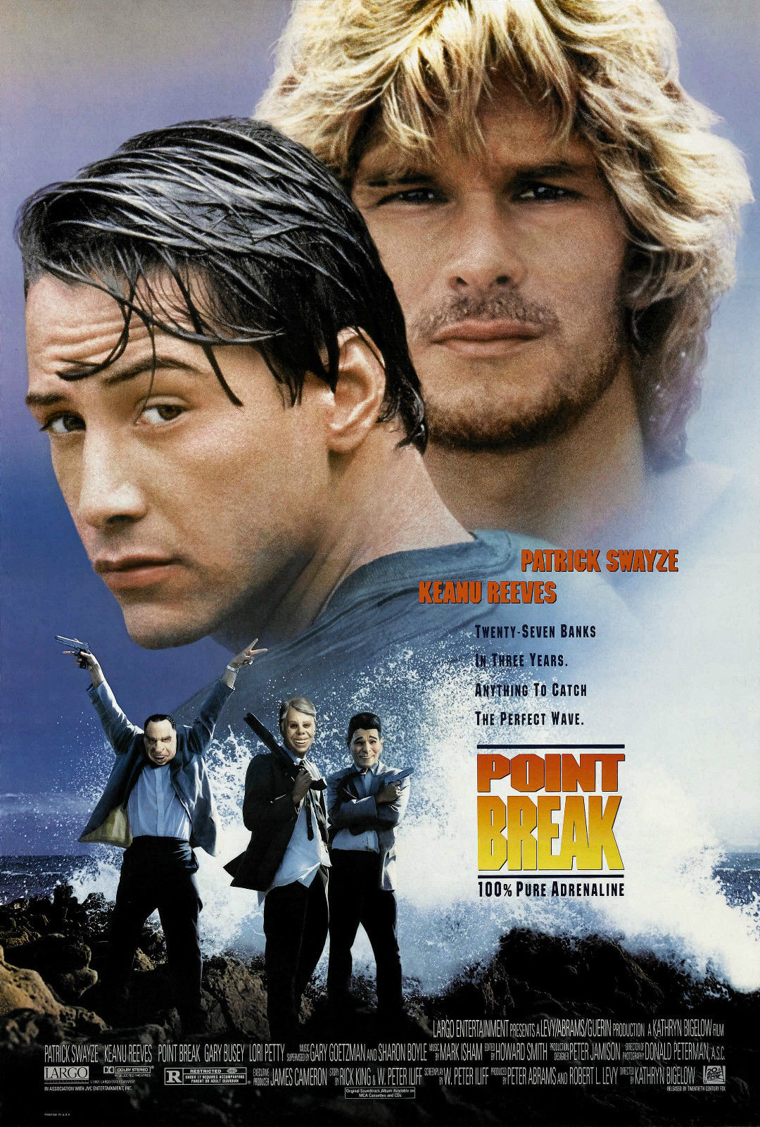 Point Break (1991) คลื่นบ้ากระแทกคลื่นบ้า ดูหนังออนไลน์ HD