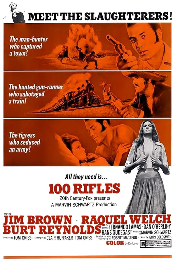 100 Rifles (1969) ศึกเม็กซิกัน ดูหนังออนไลน์ HD