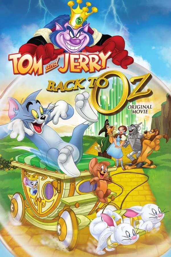 Tom and Jerry Back to Oz (2016) ทอม กับ เจอร์รี่ พิทักษ์เมืองพ่อมดออซ ดูหนังออนไลน์ HD