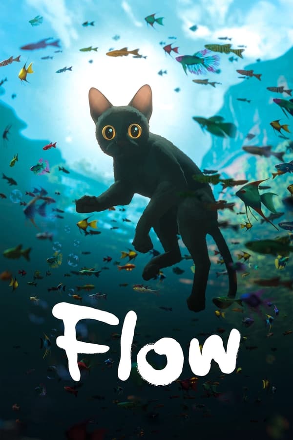 Flow (2024) ผจญภัยน้ำท่วมโลก ดูหนังออนไลน์ HD